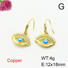 Fashion Copper Earrings  F6E403728vbnb-L024