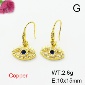 Fashion Copper Earrings  F6E403730vbnb-L024