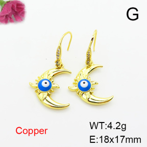 Fashion Copper Earrings  F6E403732vbnb-L024
