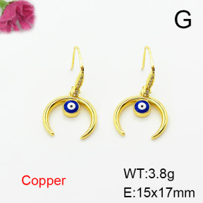 Fashion Copper Earrings  F6E403733vbnb-L024