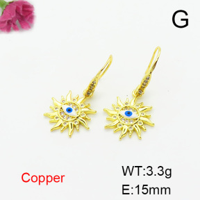 Fashion Copper Earrings  F6E403734vbnb-L024
