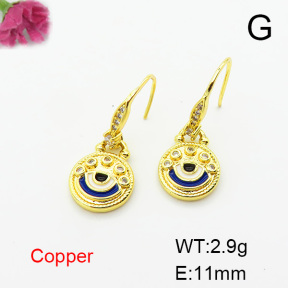 Fashion Copper Earrings  F6E403735vbnb-L024