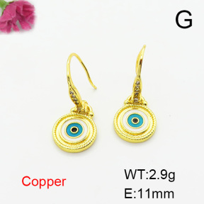 Fashion Copper Earrings  F6E403736vbnb-L024