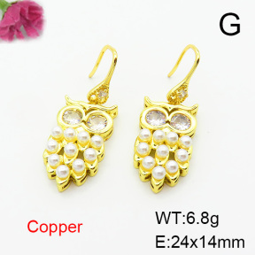 Fashion Copper Earrings  F6E403738vbpb-L024