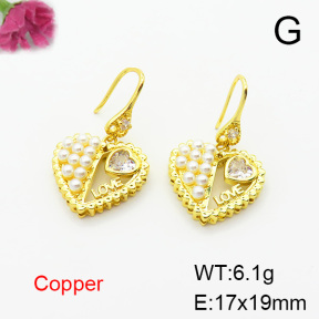 Fashion Copper Earrings  F6E403739vbpb-L024