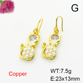 Fashion Copper Earrings  F6E403743vbpb-L024