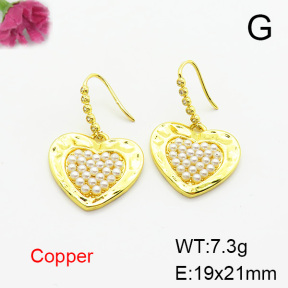 Fashion Copper Earrings  F6E403762bhva-L024