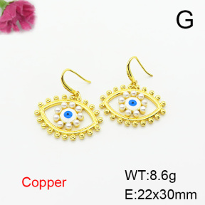 Fashion Copper Earrings  F6E403779bbov-L024