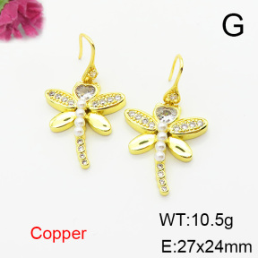 Fashion Copper Earrings  F6E403792vbpb-L024