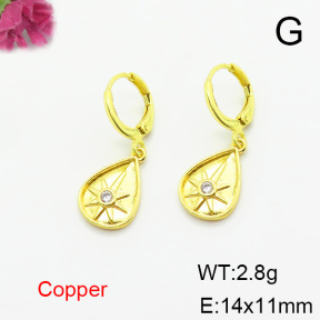 Fashion Copper Earrings  F6E403810vbnb-L024