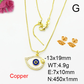 Fashion Copper Sets  F6S003998vbll-L024