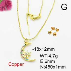 Fashion Copper Sets  F6S004000aakl-L024