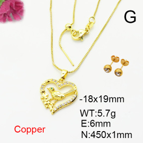 Fashion Copper Sets  F6S004003vbll-L024