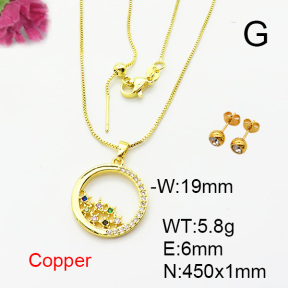 Fashion Copper Sets  F6S004004ablb-L024