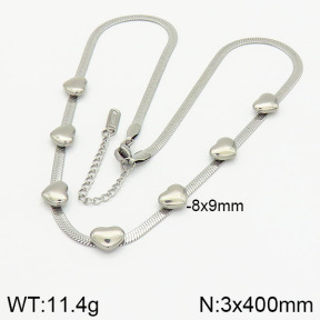 Stainless Steel Necklace  2N2001403vbnl-436