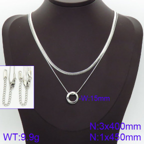 Stainless Steel Necklace  2N2001414bbov-436
