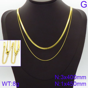 Stainless Steel Necklace  2N2001439vbpb-436