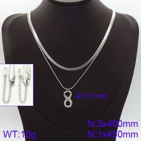 Stainless Steel Necklace  2N2001448bbov-436