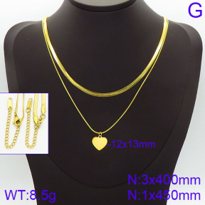 Stainless Steel Necklace  2N2001451bhva-436