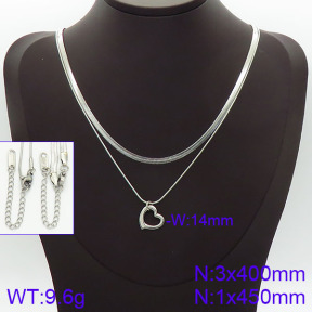 Stainless Steel Necklace  2N2001458bbov-436
