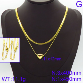 Stainless Steel Necklace  2N2001461bhva-436