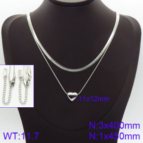 Stainless Steel Necklace  2N2001462bbov-436