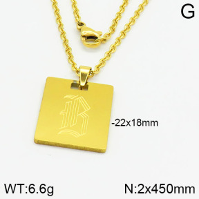 Stainless Steel Necklace  2N2001484ablb-628