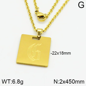 Stainless Steel Necklace  2N2001487ablb-628