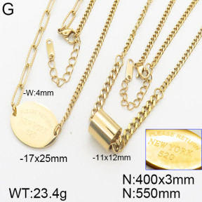 Stainless Steel Necklace  5N2001314ahpv-685
