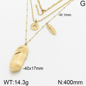 Stainless Steel Necklace  5N2001315ahpv-685