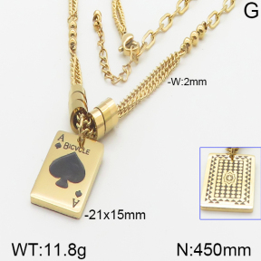 Stainless Steel Necklace  5N3000204ahpv-685