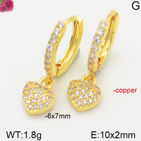 Fashion Copper Earrings  F5E400868vbpb-J147