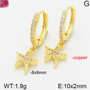 Fashion Copper Earrings  F5E400880vbpb-J147