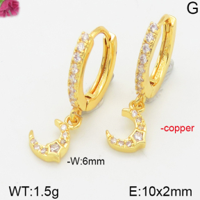 Fashion Copper Earrings  F5E400883vbpb-J147