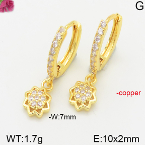 Fashion Copper Earrings  F5E400889vbpb-J147