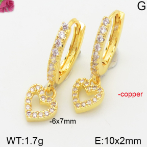 Fashion Copper Earrings  F5E400904vbpb-J147