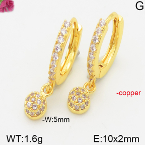 Fashion Copper Earrings  F5E400910vbpb-J147