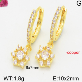 Fashion Copper Earrings  F5E400922vbpb-J147