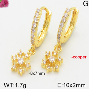 Fashion Copper Earrings  F5E400949vbpb-J147