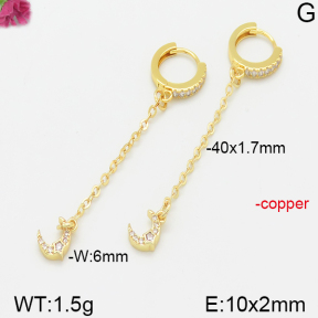 Fashion Copper Earrings  F5E400964vbpb-J147