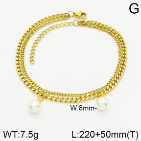 Stainless Steel Anklets  2A9000717vbnl-628