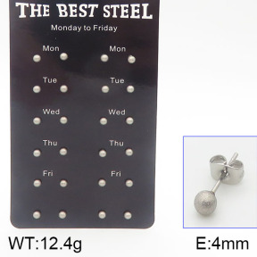 Stainless Steel Earrings  5E2001420bhva-256