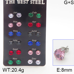 Stainless Steel Earrings  5E4001165ajia-256