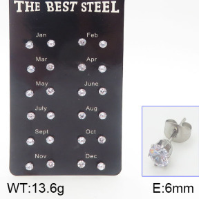 Stainless Steel Earrings  5E4001169vihb-256