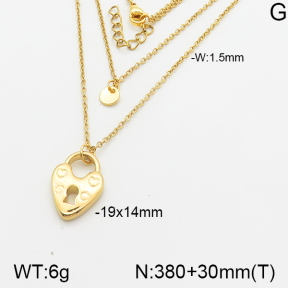 Stainless Steel Necklace  5N2001322bhva-377