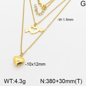 Stainless Steel Necklace  5N2001325bbov-377