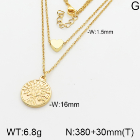 Stainless Steel Necklace  5N2001326bhva-377