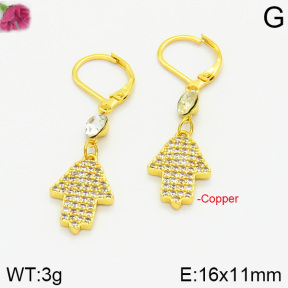 Fashion Copper Earrings  F2E400732bvpl-J48