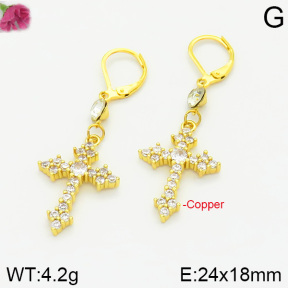 Fashion Copper Earrings  F2E400734bvpl-J48