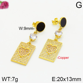 Fashion Copper Earrings  F2E400735vhkb-J48